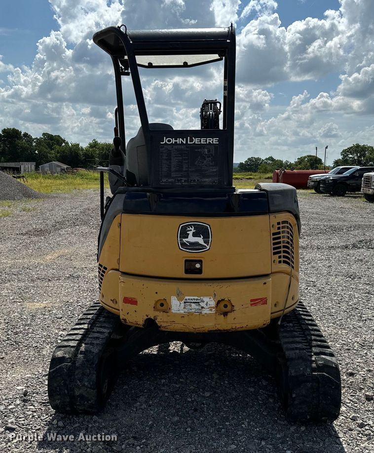 image for item NQ9608 2012 John Deere 35D mini excavator