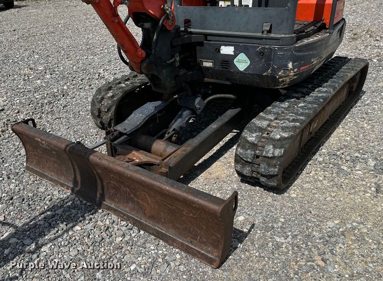 image for item NQ9612 2012 Kubota U35S2 mini excavator