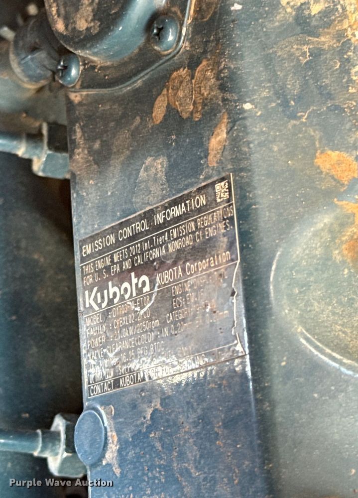 image for item NQ9612 2012 Kubota U35S2 mini excavator