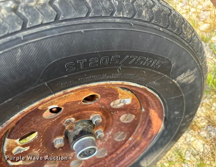 image for item NQ9615 2013 K&K Systems message board trailer