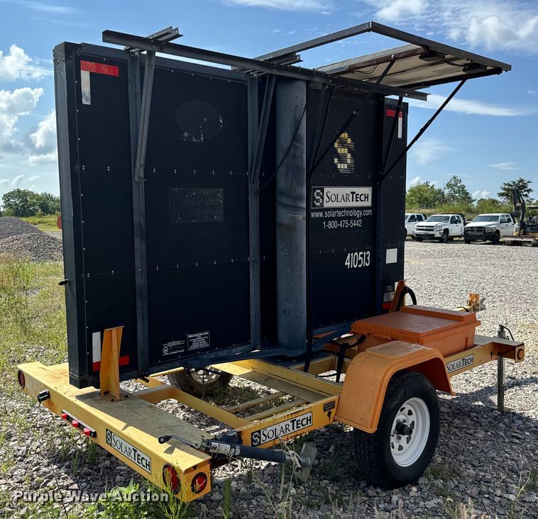 image for item NQ9616 2010 SolarTech Silent Messenger  message board trailer