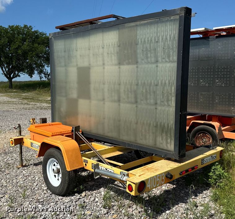 image for item NQ9616 2010 SolarTech Silent Messenger  message board trailer