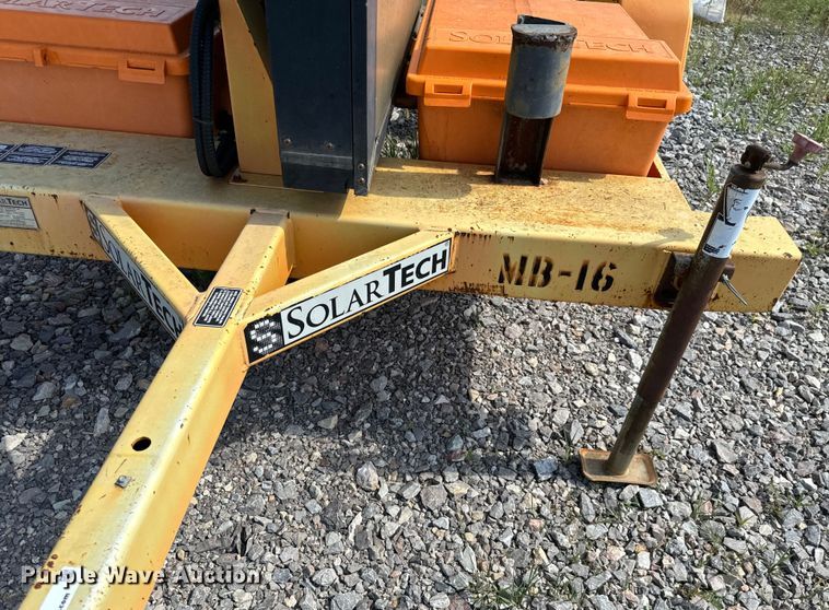 image for item NQ9616 2010 SolarTech Silent Messenger  message board trailer