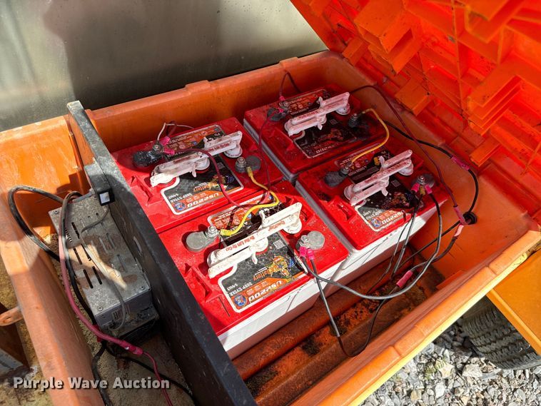 image for item NQ9616 2010 SolarTech Silent Messenger  message board trailer