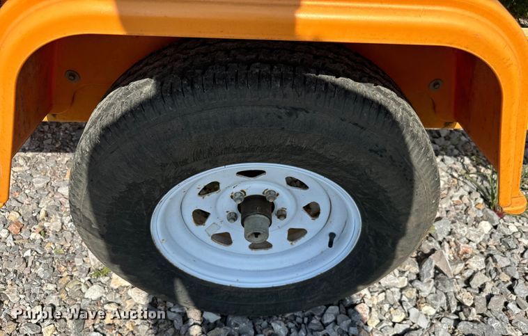 image for item NQ9616 2010 SolarTech Silent Messenger  message board trailer