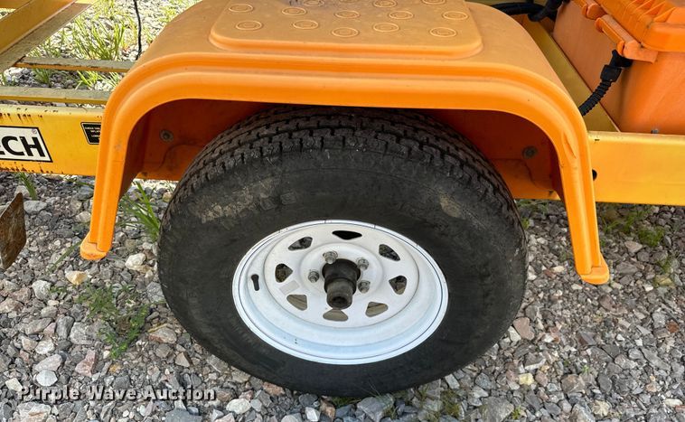 image for item NQ9616 2010 SolarTech Silent Messenger  message board trailer