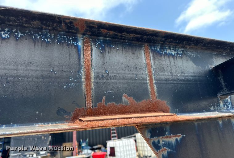 image for item NR9953 1990 Trail King  equipment trailer