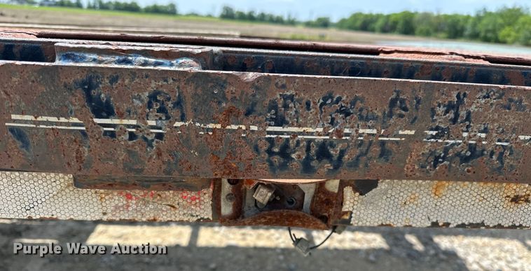 image for item NR9953 1990 Trail King  equipment trailer