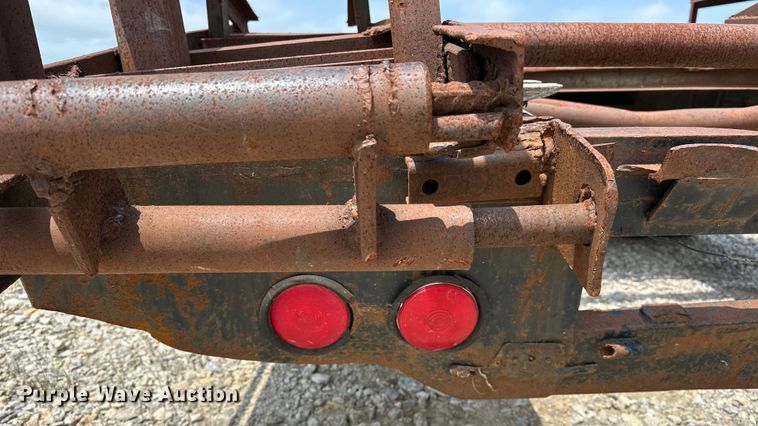 image for item NR9953 1990 Trail King  equipment trailer