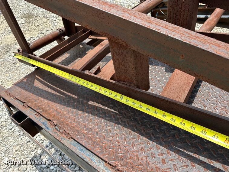 image for item NR9953 1990 Trail King  equipment trailer