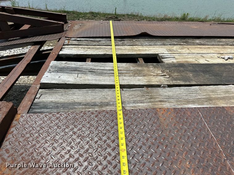 image for item NR9953 1990 Trail King  equipment trailer