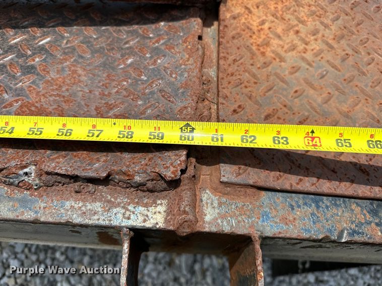 image for item NR9953 1990 Trail King  equipment trailer