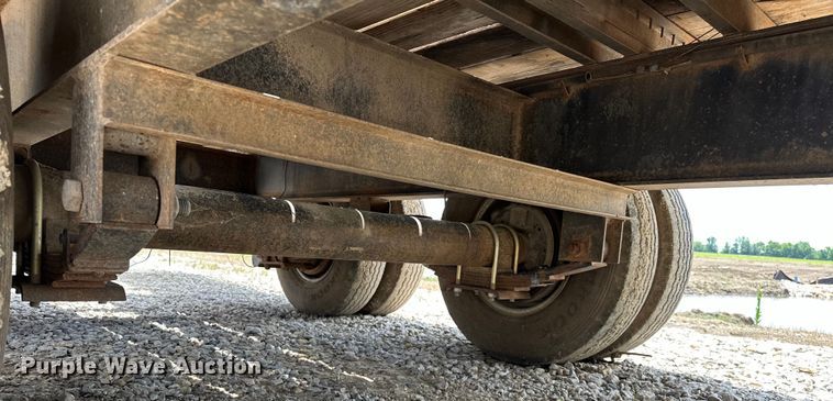 image for item NR9953 1990 Trail King  equipment trailer