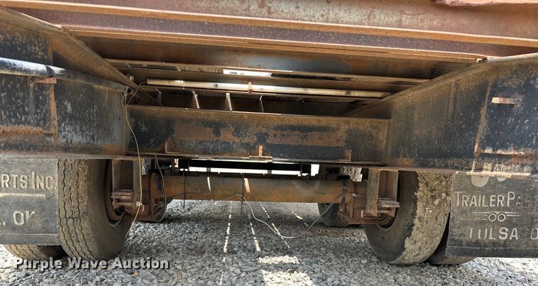 image for item NR9953 1990 Trail King  equipment trailer