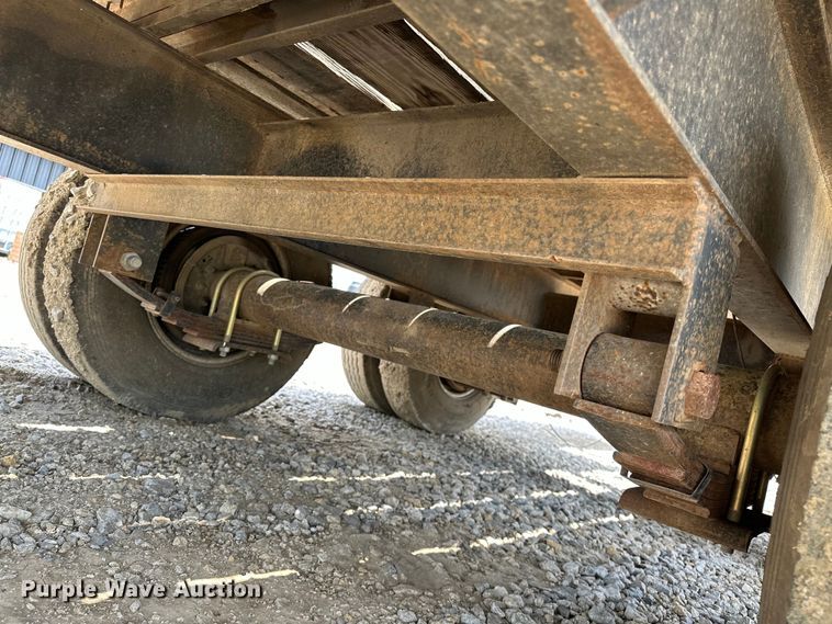 image for item NR9953 1990 Trail King  equipment trailer