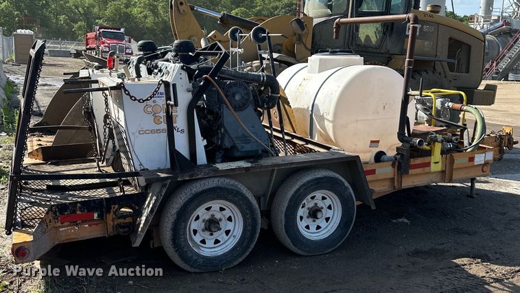 image for item NT9281 (2) Core Cut concrete saws with trailer