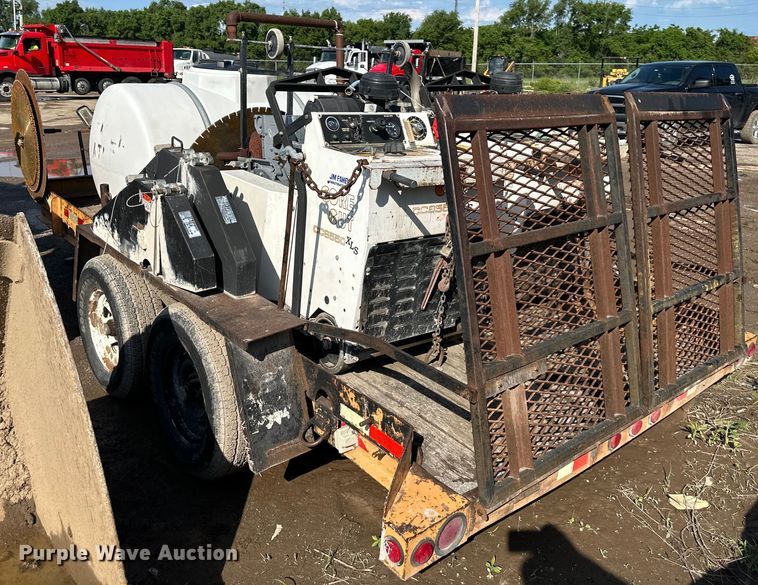 image for item NT9281 (2) Core Cut concrete saws with trailer