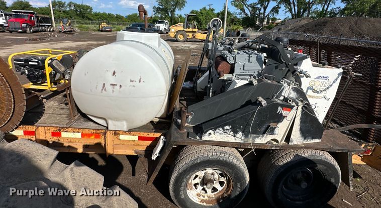 image for item NT9281 (2) Core Cut concrete saws with trailer