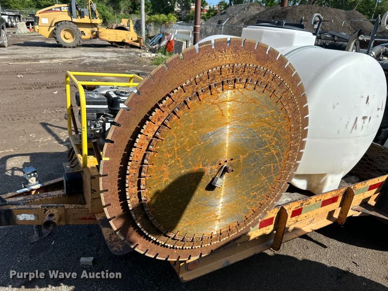 image for item NT9281 (2) Core Cut concrete saws with trailer