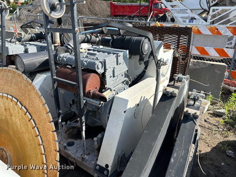 image for item NT9281 (2) Core Cut concrete saws with trailer