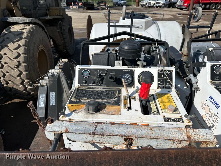 image for item NT9281 (2) Core Cut concrete saws with trailer