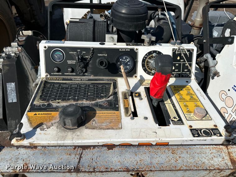 image for item NT9281 (2) Core Cut concrete saws with trailer