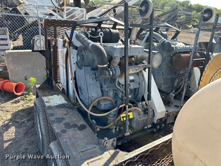 image for item NT9281 (2) Core Cut concrete saws with trailer