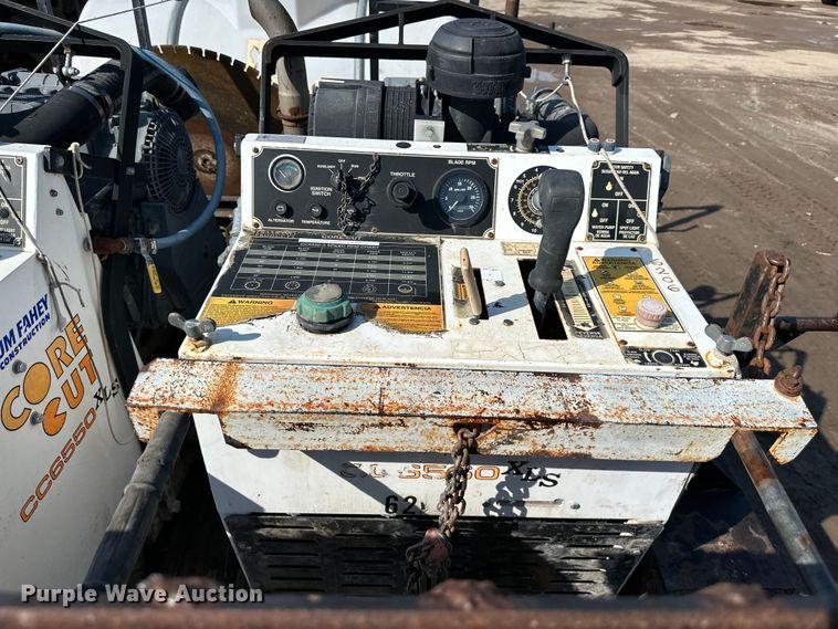 image for item NT9281 (2) Core Cut concrete saws with trailer