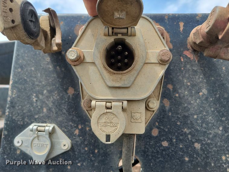 image for item OD9526 1986 Midland  MG40C bottom dump trailer