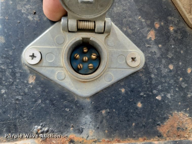 image for item OD9526 1986 Midland  MG40C bottom dump trailer