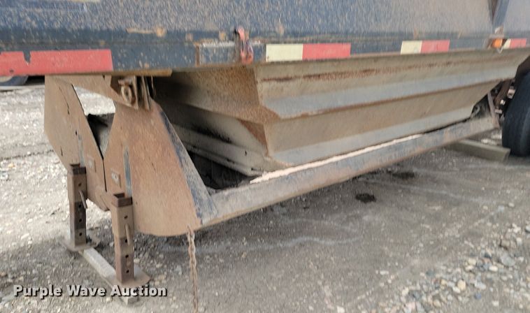 image for item OD9526 1986 Midland  MG40C bottom dump trailer
