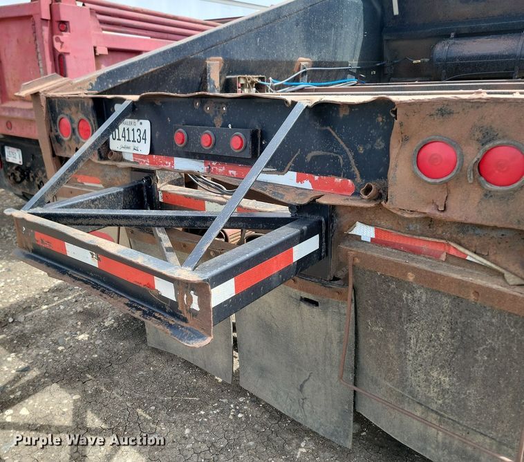 image for item OD9526 1986 Midland  MG40C bottom dump trailer