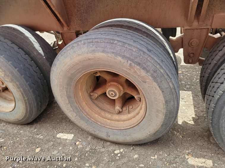 image for item OD9526 1986 Midland  MG40C bottom dump trailer