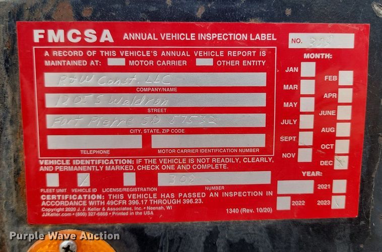 image for item OD9526 1986 Midland  MG40C bottom dump trailer