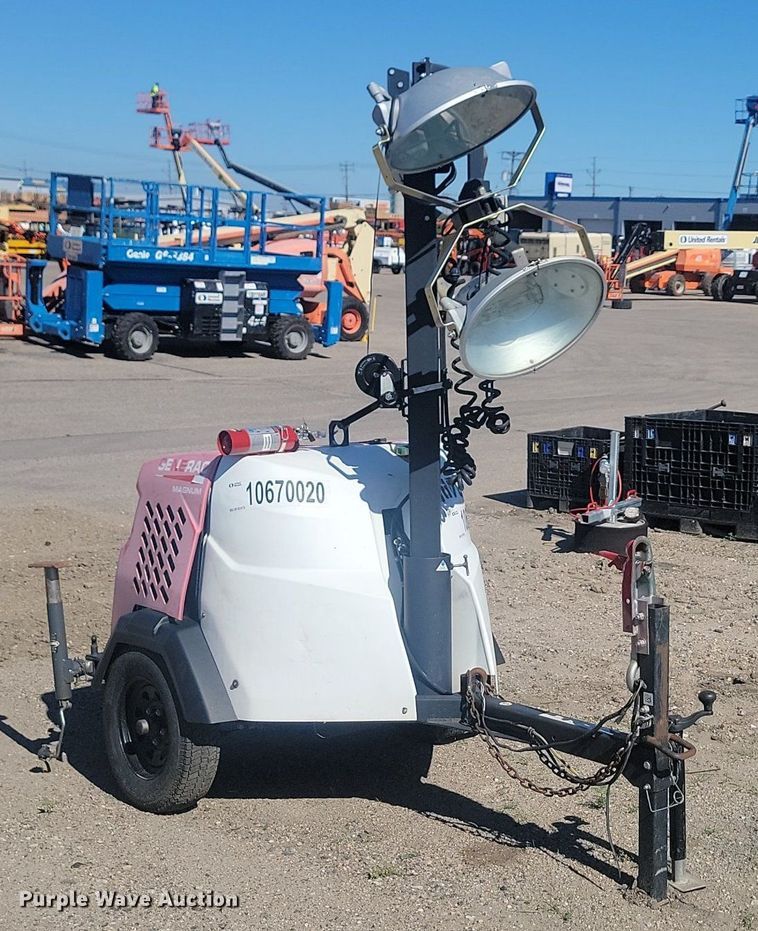 image for item OD9564 Generac Magnum Pro MLT6SM light plant