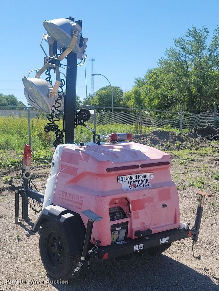 image for item OD9564 Generac Magnum Pro MLT6SM light plant