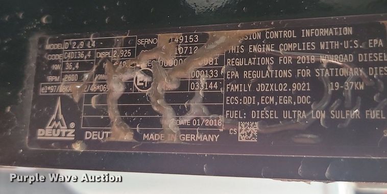 image for item OD9567 2018 Ditch Witch  RT45 trencher