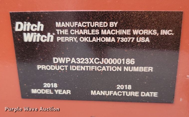 image for item OD9567 2018 Ditch Witch  RT45 trencher