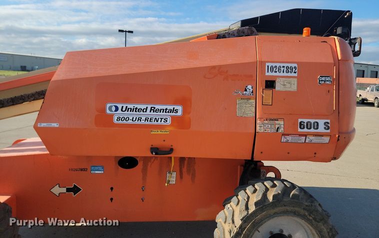 image for item OD9568 2014 JLG 600S boom lift