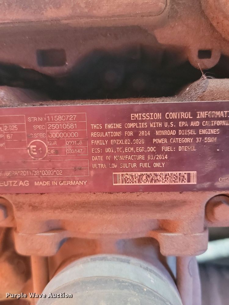 image for item OD9568 2014 JLG 600S boom lift