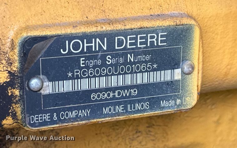 image for item OF9710 2014 John Deere  644K wheel loader