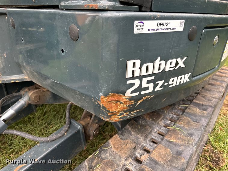 image for item OF9721 2016 Hyundai Robex 25Z-9AK mini excavator