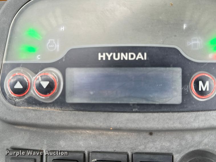 image for item OF9722 2016 Hyundai Robex 35Z-9A mini excavator