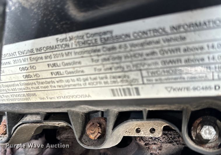 image for item OG9561 2019 Ford  F550 bucket truck