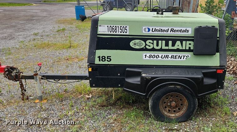 image for item OK9961 2017 Sullair 185D air compressor