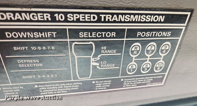 image for item OK9966 1999 Sterling  LT9511 dump truck