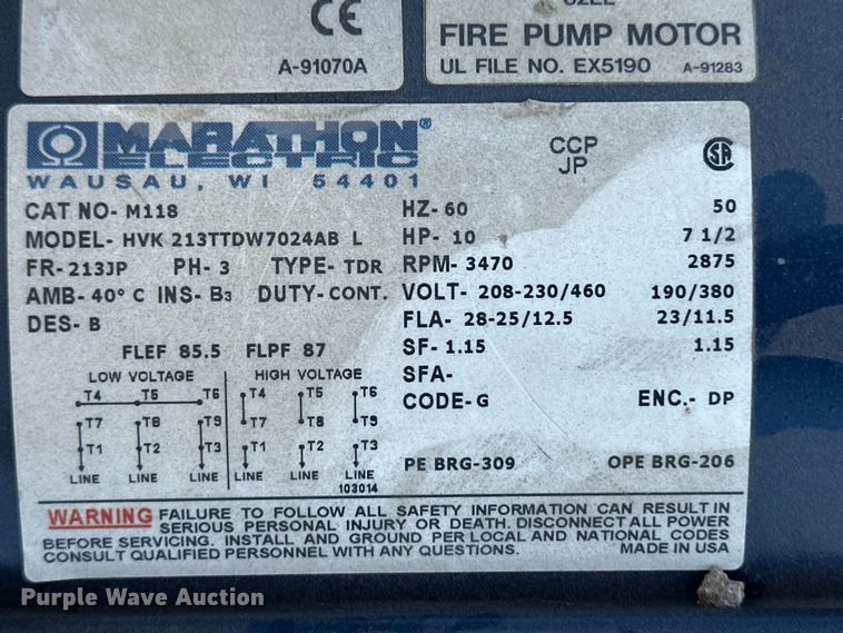 image for item OL9644 Berkeley B1-1/2TPM pump