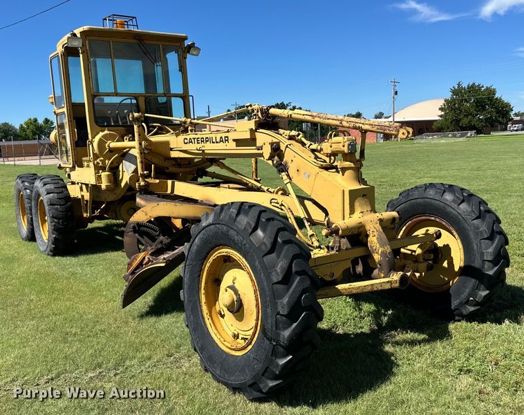 image for item OL9651 1971 Caterpillar 112F rigid frame motor grader