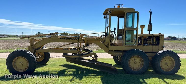 image for item OL9651 1971 Caterpillar 112F rigid frame motor grader