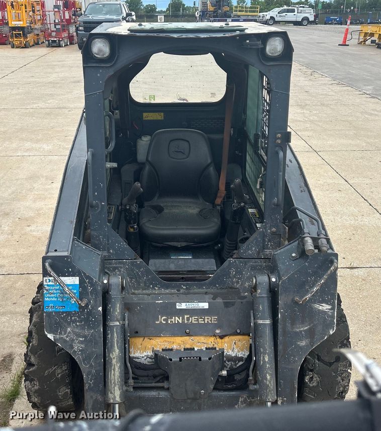 image for item ZA0470 2018 John Deere 312GR skid steer loader